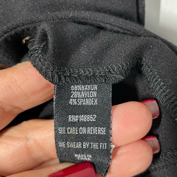 Torrid Black Premium Pinte Lace-up Pencil Skirt size 2 ( 2X ) - Picture 7 of 8